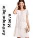 Anthropologie Dresses | Anthropologie Maeve Orchard Beach Ivory White Floral Dress | Color: Cream/White | Size: Size : Xs But Run Size S Check Mesuarements