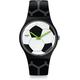 Swatch SUOZ216C Watch, Black, Dial color - white, watch art watch, Dial color - white, watch art watch