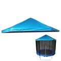 Outdoor Kid Trampoline, Universal Oxford Fabric Trampoline, Trampoline Tent Covver with Top Mounted Bracket, UV Resistant Trampoline Tent, Sun Protection Trampoline covver for Rain Sun Protection