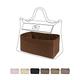 DGAZ Purse Organizer Insert, Silky Handbag & Tote Organizer, Bag in Bag, Fits Hermes 24/24-29 Bags（Gold，29）