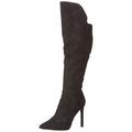 NINE WEST Women's Knee Boots, Black, 6.5 UK