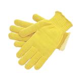 MCR Safety Cut Pro 7 Gauge Kevlar with Cotton Interior Cut Resistant Work Gloves Heavy Weight Yellow Small 9367S