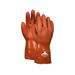 MCR Safety Redcoat with Kevlar Flexible PVC Coated Work Gloves Double Dipped with Sandy PVC Kevlar/Cotton Plaited Liner 12in Length Russet/Yellow XX