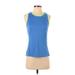 Nike Active Tank Top: Blue Print Activewear - Women's Size Small