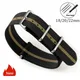 Bracelet de lit en nylon avec tresse en tissu pour homme bracelet de montre accessoires pour Omega