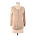 Old Navy Cardigan Sweater: Tan Sweaters & Sweatshirts - Women's Size Medium