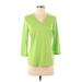 Bally Total Fitness Active T-Shirt: Green Activewear - Women's Size Medium