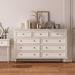 PEPPER CRAB Solid Wood Accent Chest in Brown/White | 31.5 H x 57.09 W x 17.72 D in | Wayfair 01LY157UGHRY1PJPHKD