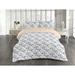 East Urban Home Spring Duvet Cover Set Flower of Summer Romance Laurel Green Ceil Microfiber in Blue | King Duvet Cover + 2 Standard Shams | Wayfair