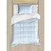 Ereca East Urban Home Seafoam Duvet Cover Set, Traditional Plaid Motif, Twin, Pale Blue White Microfiber | Wayfair E7CF318C7F254963A5C7D9D1B16534F7