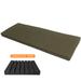 Latitude Run® 4” Thickness Chocolate Foam Massage Breathable 50D High-Resilience Functional Bench Cushion_1 Polyester | 4 H x 39 W x 39 D in | Outdoor Furniture | Wayfair