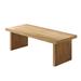 Union Rustic Karesa Rectangular Dining Table Wood in Brown/Green | 29.5 H x 63 W x 27.6 D in | Wayfair 98913C2DAC524BE38A8628D44E8F5647