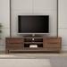 Loon Peak® Jahlani Storage Credenza Wood in Brown | 18.8 H x 70.8 W x 14.9 D in | Wayfair 5E0D3CDB8EDD47609355865A14F7A1CC