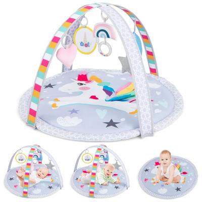 Costway Baby Play Gym Mat 7-in-1 Tummy Time Activi...