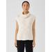 Peruvian Organic Cotton Lofty Slub Turtleneck Top