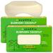 Alaffia Everyday Coconut Soap Bar - Body Soap Natural Coconut Oil Shea Butter & Aromatic Plant Extracts Ergonomic Bar Soap Purely Coconut Scent 8 Oz Ea (Pack Of 2).