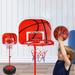 KQJQS Portable Adjustable Kids Basketball Hoop Set - Indoor/Outdoor Shooting Game Equipment with Fillable Base