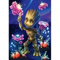 Buffalo Games - Marvel EC36 - I Am Groot - 300 Large Piece Jigsaw Puzzle for Adults Challenging Puzzle Perfect for Game Nights - 300 Large Piece Finished Puzzle Size is 21.25 x 15.00