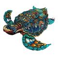 Wooden Jigsaw Puzzles for EC36 Adults Kids Resolute Turtle x 13in) Shape Animal Wooden Puzzle Wood Puzzle Adults Birthday Christmas Puzzle Gifts Wooden Puzzles for Adults Family