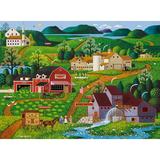 Buffalo Games - Silver EC36 Select - Charles Wysocki - Burma Road - 1000 Piece Jigsaw Puzzle for Adults Challenging Puzzle Perfect for Game Nights - Finished Size is 26.75 x 19.75