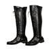 Stylish women s boots/High over the knee boots/black