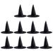 10 Pcs Wizard Hat Has Cosplay Witch Hat Halloween Cosplay Hat Ornament for Spider Web