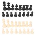 AYNEFY NonToxic Standard Chess EC36 Pieces with Bottom Lint Chess Pieces EcoFriendly for Chess Tournament Players and Chess Lovers