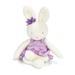 Bunnies By The Bay Plush Garden Bloom Bunny Purple Dress 15 Stuffed Toy