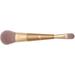 Veil Cosmetics | Dual CM31 Ended Lip & Cheek Brush | 2-in-1 Luxury Vegan Makeup Brush | Use with Powder Liquid or Creams | Soft Dense & Fluffy | Cruelty Free | Synthetic | Face Eyes & Lips