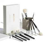 Makeup Artists Premium Real CM31 Natural Hair Makeup Brush Set Goat Hair Makeup Brushes with Washable Organizer bag