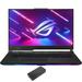 ASUS ROG Strix SCAR 17 Gaming/Entertainment Laptop (AMD Ryzen 9 7945HX 16-Core 17.3in 240 Hz Quad HD (2560x1440) GeForce RTX 4080 64GB DDR5 4800MHz RAM Win 10 Pro) with USB-C Dock