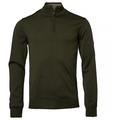 Chevalier - Aston Half Zip Merino Pullover - Merinopullover Gr M oliv