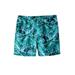 Men's Big & Tall 5" Flex Swim Trunk with Super Stretch Liner by Meekos in Hawaiian Tropic (Size 6XL)