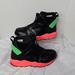 Nike Shoes | Nike Air Huarache Women's Size 10 Sneakers Black,Pink,Lime Green High Tops | Color: Black/Pink | Size: 10