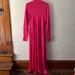 Anthropologie Dresses | Fuschia Anthropoligie Sweater Dress | Color: Pink | Size: Xl