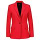 HUGO Damen Blazer ATANA aus Stretchgewebe Regular Fit, rot, Gr. 36