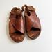 Levi's Shoes | Levi’s- Vintage Criss Cross Leather Sandals Size 7 | Color: Brown/Tan | Size: 7