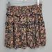 American Eagle Outfitters Skirts | American Eagle Floral Tiered Skirt | Color: Black/Pink | Size: S