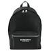 Burberry Bags | Burberry Backpack Rucksack Logo Print Black Nylon | Color: Black | Size: Os