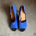 Jessica Simpson Shoes | Jessica Simpson Blue Suede Shoes | Color: Blue | Size: 10