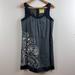 Anthropologie Dresses | Anthro-Floreat Embroidered Dress Like New! | Color: Black/Red | Size: S