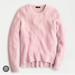 J. Crew Sweaters | J. Crew High-Low Waffle Sweater In Supersoft Yarn Pale Pink Size Xs Runs Big | Color: Pink | Size: Xs