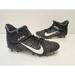 Nike Shoes | Nike Alpha Menace Pro 2 Mid Top 3/4 Football Cleats Black Aq3209-002 Size 9.5 | Color: Black | Size: 9.5