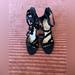 Jessica Simpson Shoes | Jessica Simpson Strappy Heels Black Size 7.5 | Color: Black | Size: 7.5
