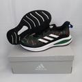 Adidas Shoes | New Adidas Kids Fortarun Runing Shoes Camo Gv9466 Sz 5.5 | Color: Black/Green | Size: 5.5b