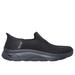 Skechers Women's Slip-ins: GO WALK Arch Fit 2.0 - Val Slip-On Shoes | Size 8.0 | Black | Textile/Synthetic | Machine Washable