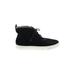 Kenneth Cole New York Sneakers: Black Solid Shoes - Women's Size 9 1/2 - Round Toe