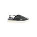 Pierre Darre Sandals: Black Solid Shoes - Women's Size 40 - Open Toe