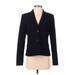 Calvin Klein Blazer Jacket: Short Black Solid Jackets & Outerwear - Women's Size 4