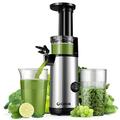 GDOR Juicer Juicer Machine Powerful Juicer Easy Clean Compact High Yield Juicer 600ml Juice Cup with Brush Included, BPA Free, Silver